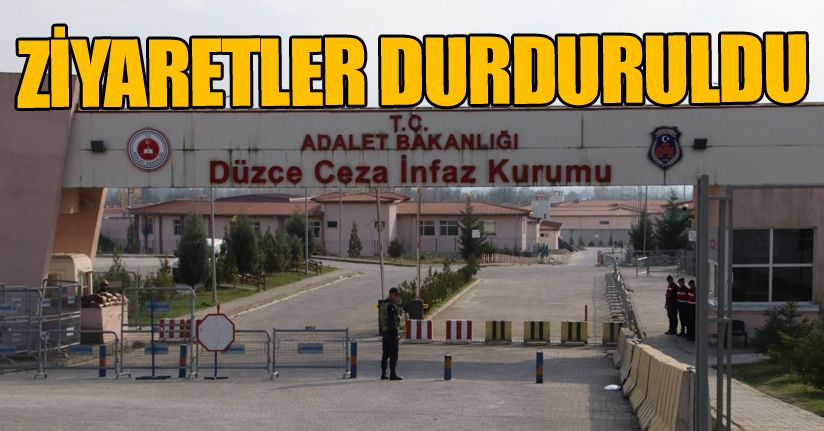 Cezaevinde Korona Virüs önlemleri alındı
