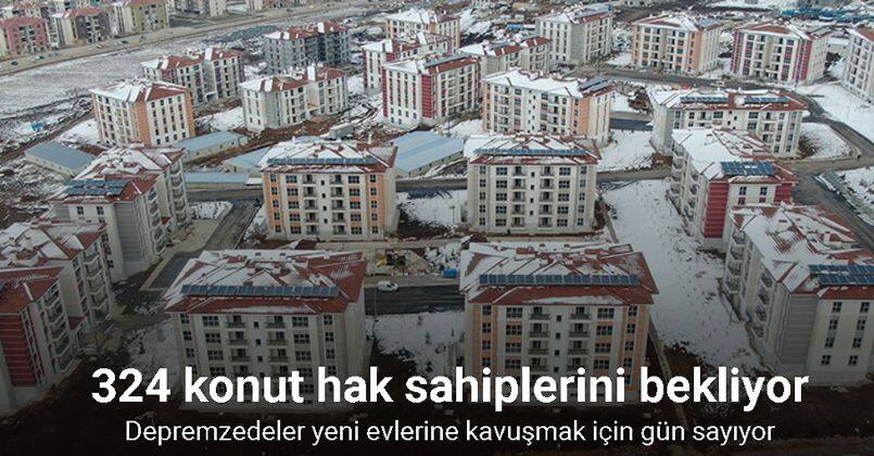 Asrın felaketinde evlerini kaybeden depremzedeler, yeni evlerine kavuşmaya çok yakın