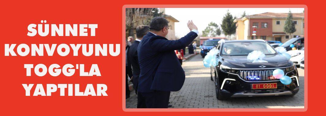 Sünnet Konvoyunu TOGG'la Yaptılar