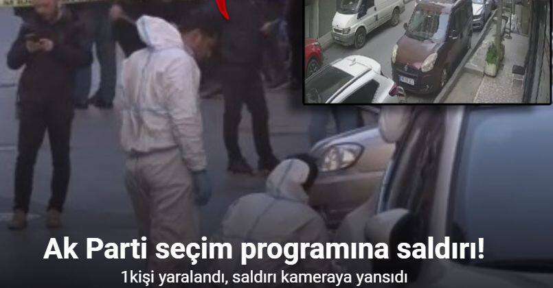 AK Parti’li Başkan Adayı Aziz Yeniay’ın seçim temasları sırasında silahlı saldırı: 1 yaralı