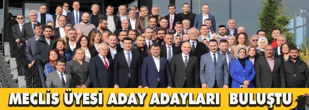 Başkan Özlü, Meclis Üyesi Aday Adayları İle Buluştu