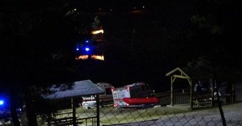 Park halindeki otomobil gölete uçtu: 1 kişi kayıp