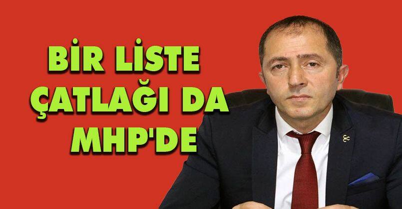 Bir Liste Çatlağı Da Mhp'de