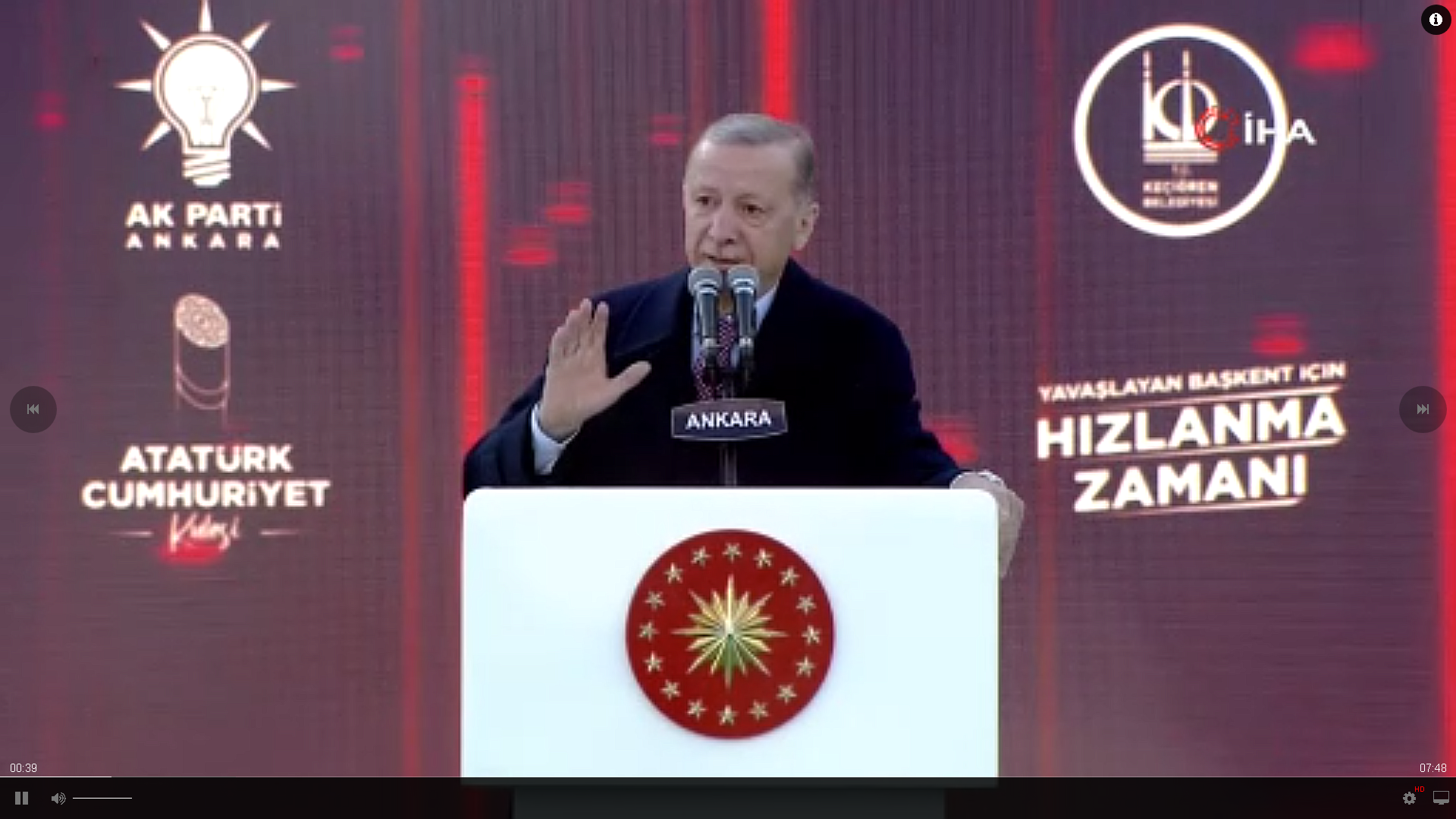 Cumhurbaşkanı Erdoğan: “Başkalarından farklı olarak biz verdiğimiz sözleri unutmaz hepsinin takibini yaparız”