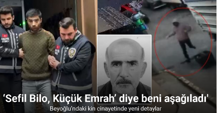 Beyoğlu’ndaki “kin” cinayetinde şüphelinin ifadesi