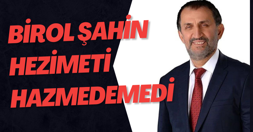 Birol Şahin Hezimeti Hazmedemedi