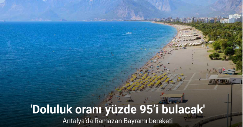 Antalya’da Ramazan Bayramı bereketi: 