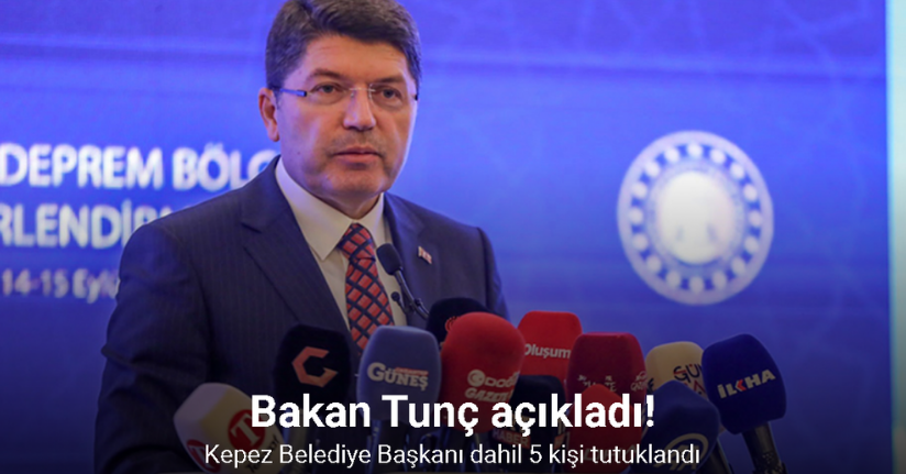 Bakan Tunç açıkladı: Antalya'daki teleferik kazasında 5 kişi tutuklandı