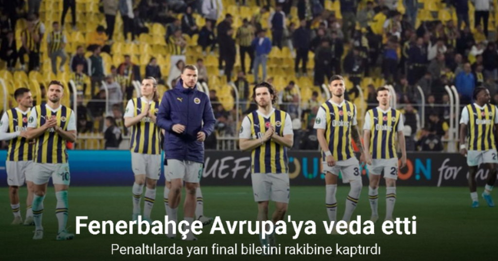 Fenerbahçe, Avrupa Konferans Ligi’ne veda etti