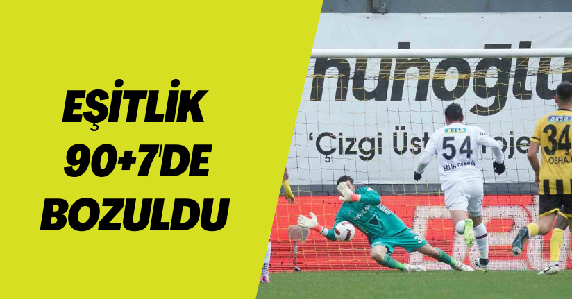 Trendyol Süper Lig: İstanbulspor: 1 - Fatih Karagümrük: 2