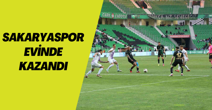 Trendyol 1. Lig: Sakaryaspor: 2 - Keçiörengücü: 1