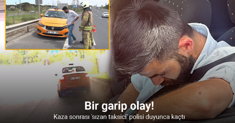 İstanbul’da kaza sonrası 