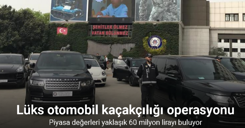İstanbul’da lüks otomobil kaçakçılığı operasyonu: 20 Kişi yakalandı