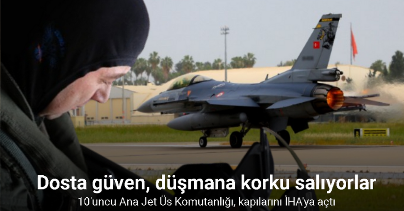 F-16'lar, pilotların kumandasında vatanı koruyor