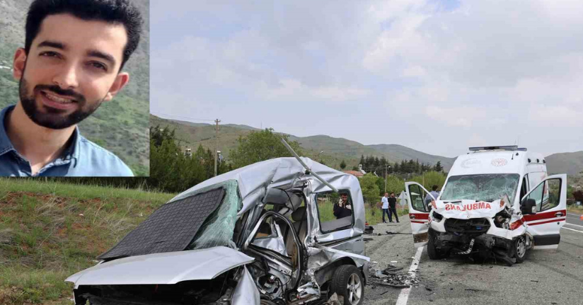 Erzincan’da görev yapan öğretmen kazada hayatını kaybetti