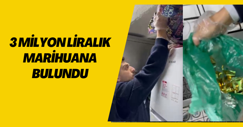 Taksim’de torbacı çilingire ve restoranına operasyon: 3 milyon liralık marihuana bulundu