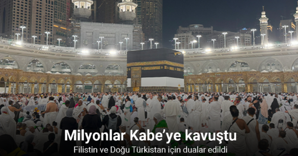Milyonlar Kabe’ye kavuştu