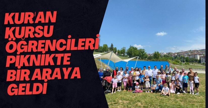 Kur'an Kursu Öğrencileri Piknikte Bir Araya Geldi