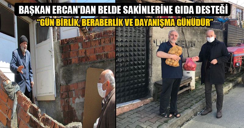 Başkan Ercan Kapı Kapı Gezdi