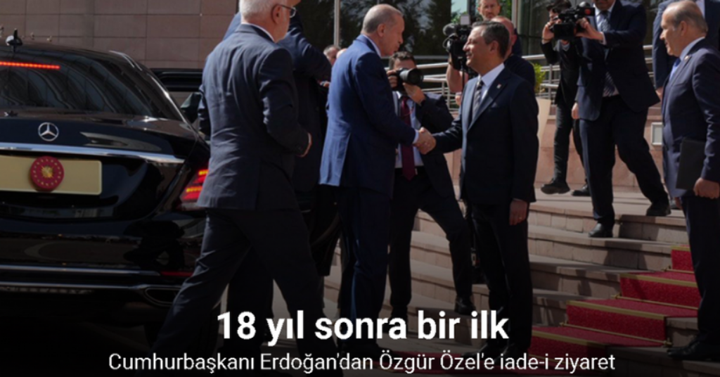 Cumhurbaşkanı Erdoğan 18 yıl sonra CHP’de