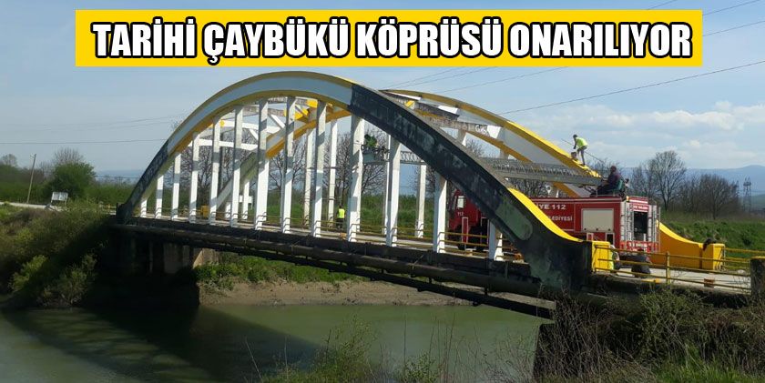Tarihi Köprüde Bakım Onarım Çalışması Başlatıldı