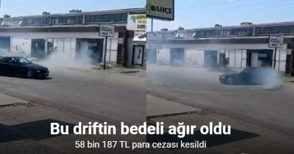 Bu driftin bedeli ağır oldu