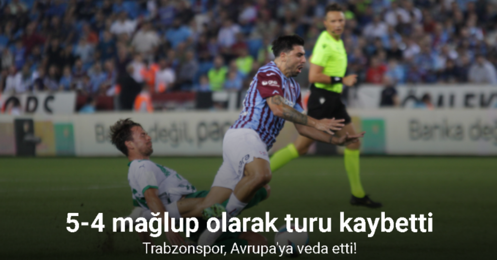 UEFA Konferans Ligi: Trabzonspor: 1 - St. Gallen: 1 (Maç sonucu)