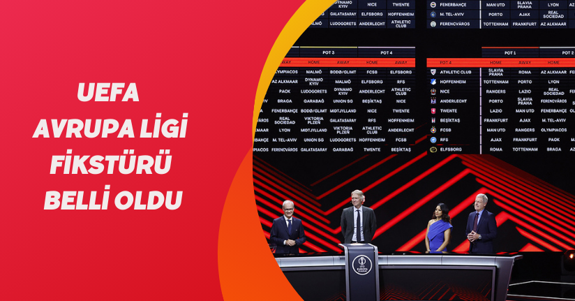 UEFA Avrupa Ligi fikstürü belli oldu