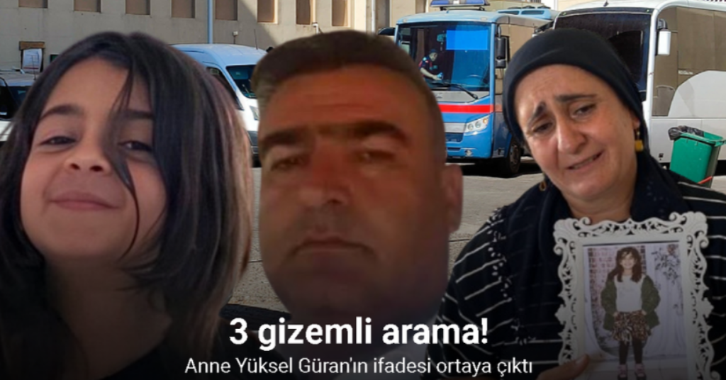 Narin Güran cinayetinde anne Yüksel Güran'ın savcılık ifadesi ortaya çıktı
