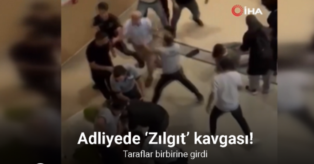 Adliyede ‘Zılgıt’ kavgası
