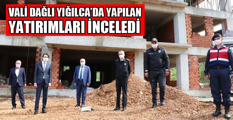 Vali Dağlı Yatırımları Yerinde İnceledi