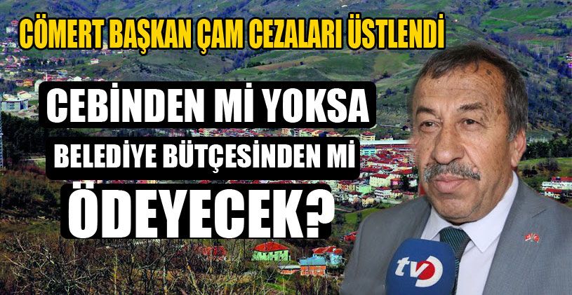 Cömert Başkan Çam Cezaları Üstlendi