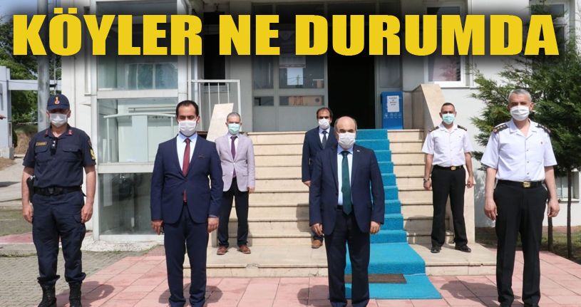 Gümüşova köylerinde ki son durum hakkında bilgi aldı