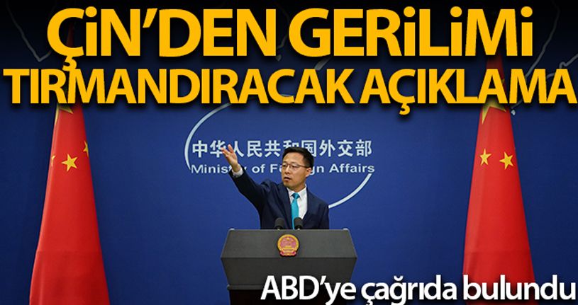 Çin''den ABD'ye çağrı: 'Irkçılığı ortadan kaldırın'