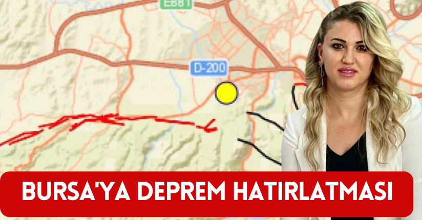 Bursa'ya deprem hatırlatması.
