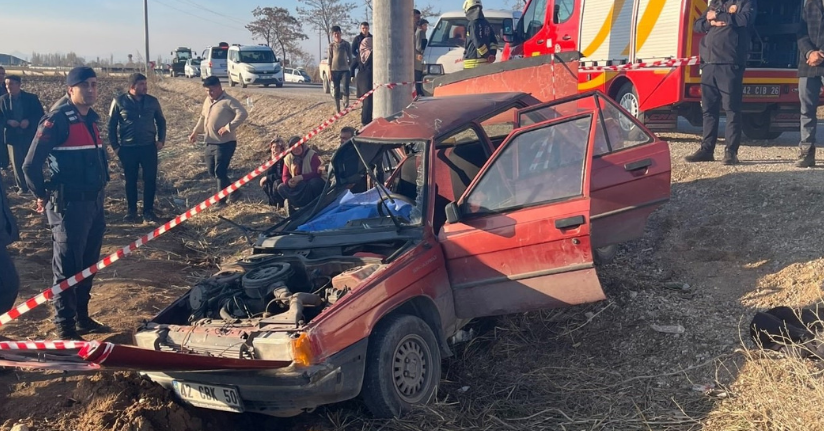 Konya’da 2 kişinin öldüğü kazadaki otomobilin alkollü sürücüsü daha önce de 9 kez alkollü yakalanmış