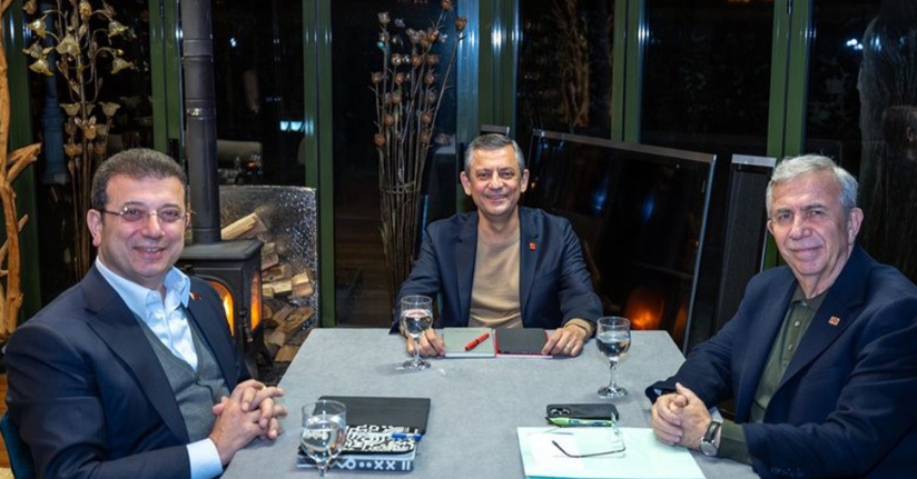 CHP Genel Başkanı Özel, İmamoğlu ve Yavaş ile görüştü