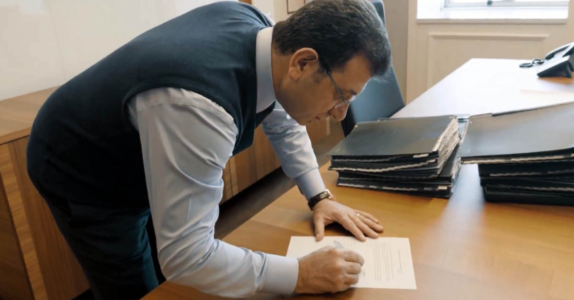 İmamoğlu, ön seçim için adaylık başvurusunu yaptı