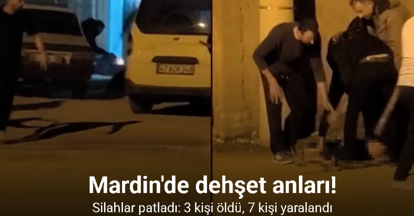 Mardin’de 3 kişinin öldüğü kavganın yeni görüntüleri ortaya çıktı
