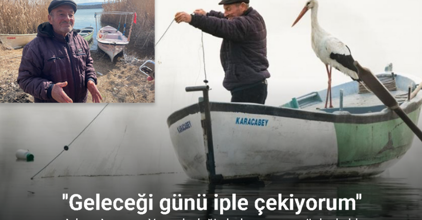 Yaren leylek için gözleri hem ufukta hem yuvada...