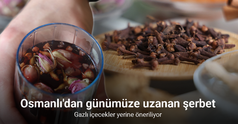 Osmanlı döneminden günümüze uzanan 8 karışımlı şerbet