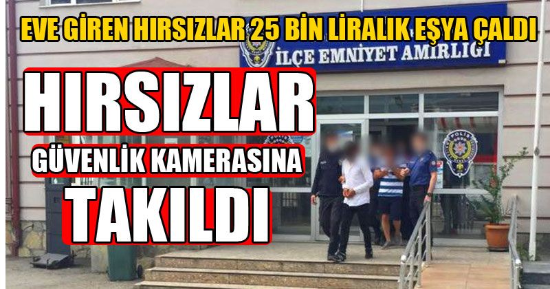 Hırsızlar Kıskıvrak Yakalandı