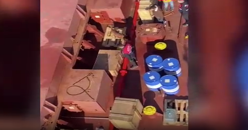 DHA, 36,5 milyon dolarlık uyuşturucu operasyonunun görüntüsüne ulaştı; şüpheli kaşkoldan belirlendi