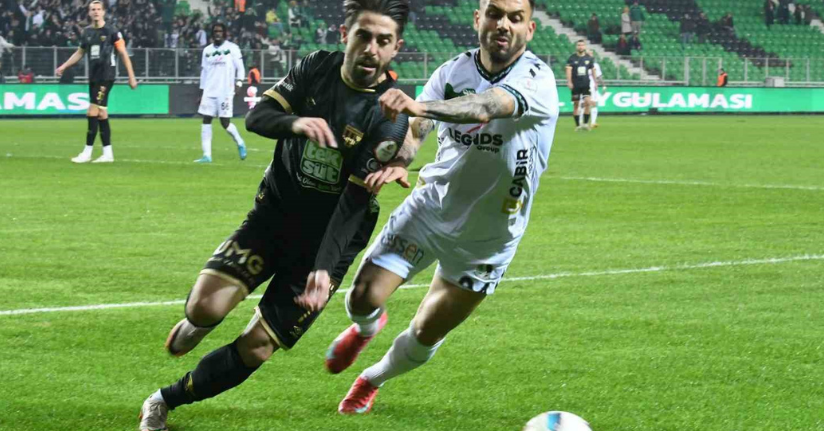 Trendyol 1. Lig: Sakaryaspor: 2 - Bandırmaspor: 2