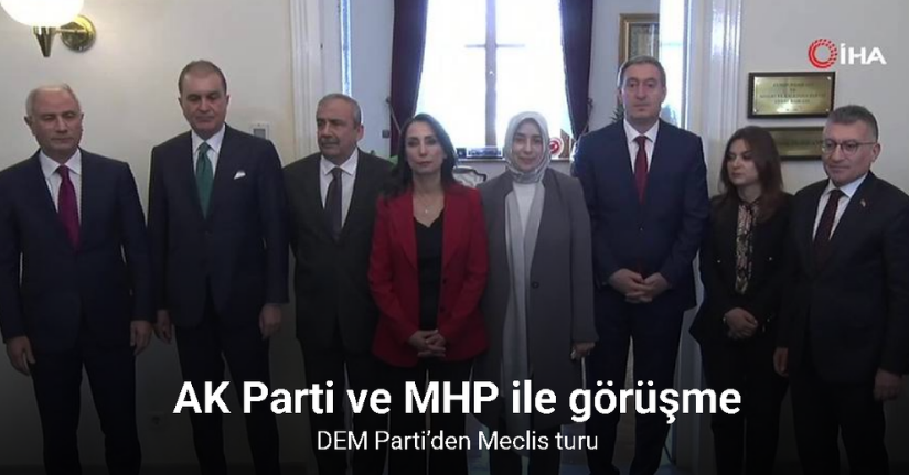 DEM Parti İmralı Heyeti ile AK Parti görüşmesi sona erdi