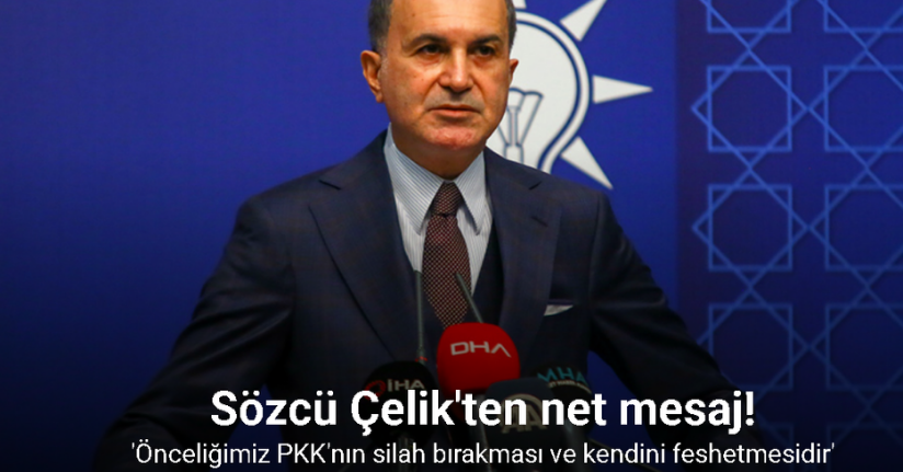 AK Parti Sözcüsü Çelik