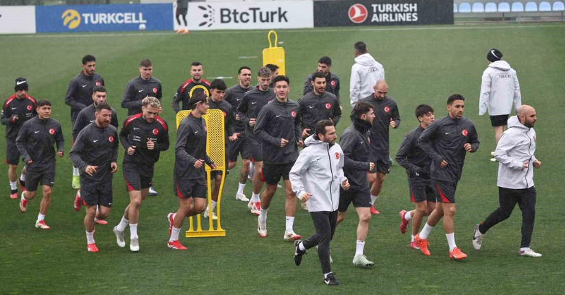 A Milli Takım’da, Macaristan mesaisi başladı