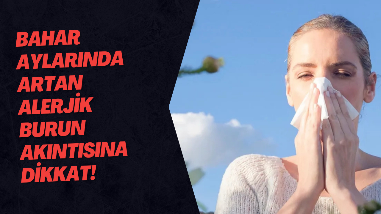 Bahar Aylarında Artan Alerjik Burun Akıntısına Dikkat!