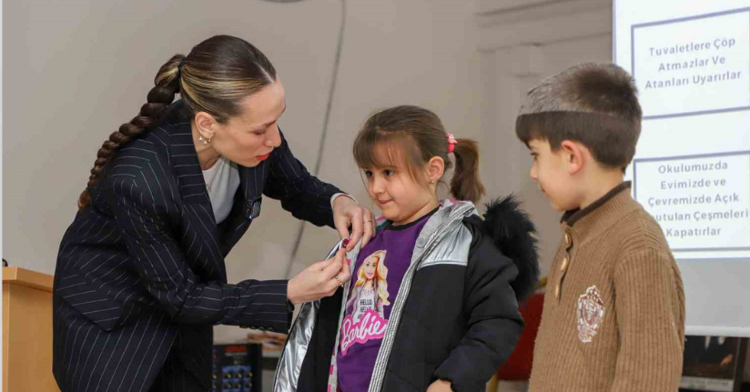 Dünya Su Günü’nde minikler ‘Su Müfettişi’ oldu