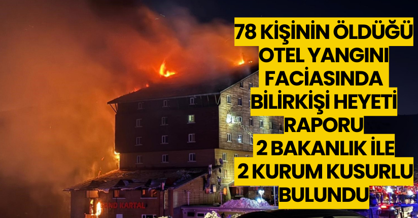 2 bakanlık ile 2 kurum kusurlu bulundu